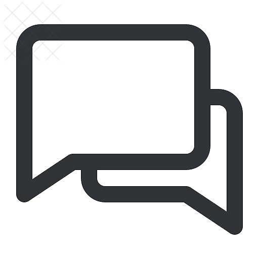 Chat, communication, conversation, message icon.
