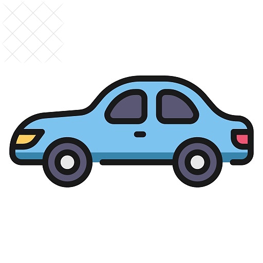 Auto, car, drive, transport, vehicle icon.