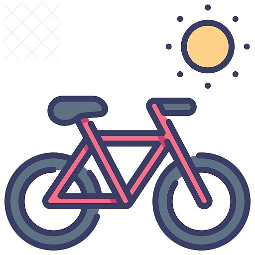 Activity, bike, cycle, lifestyle, ride icon.