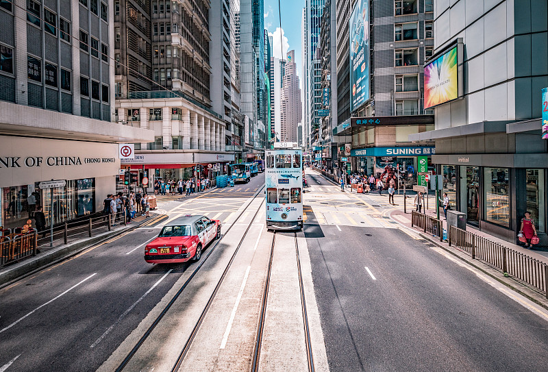 香港的交通圖片素材