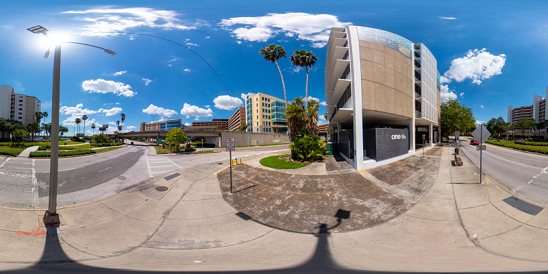 美国佛罗里达州坦帕市戴维斯医疗大楼的360 vr照片摄影图片下载