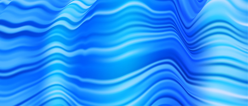 藍色條紋的背景。扭曲的線條。流波狀條紋。插畫圖片