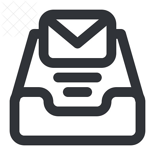 Email, envelope, inbox, letter, mail icon.