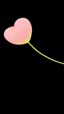 粉红色的心形气球元素下载