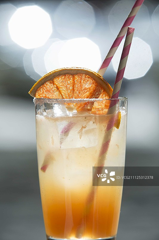 来自柏林“布里克酒吧”的“墨西哥柠檬”鸡尾酒图片素材