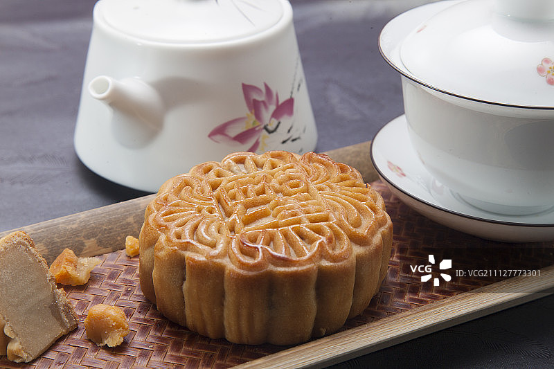 中国中秋节月饼图片素材