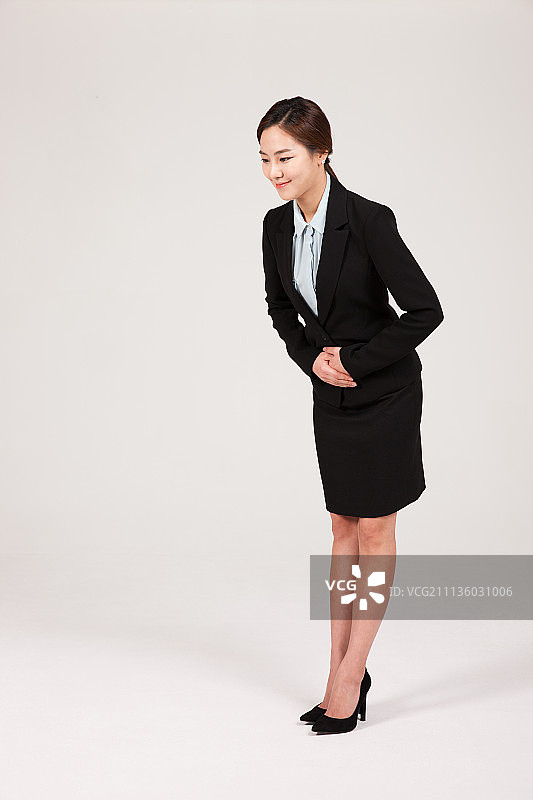 韩国年轻女商人图片素材