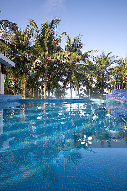 海景酒店游泳池图片素材