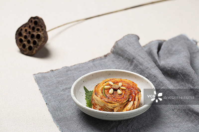 韩国传统食物-泡菜(亚洲料理)图片素材
