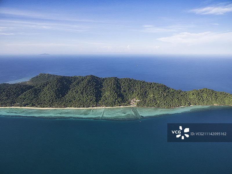 泰国海岛风光航拍高清图图片素材