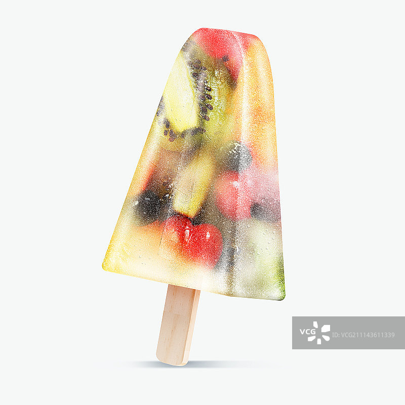 夏天，冰淇淋，冰，酷，3d图片素材