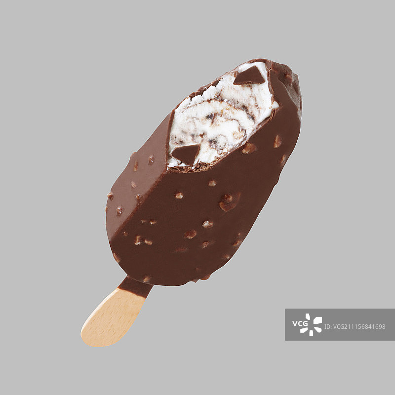 牛奶巧克力冰棒图片素材