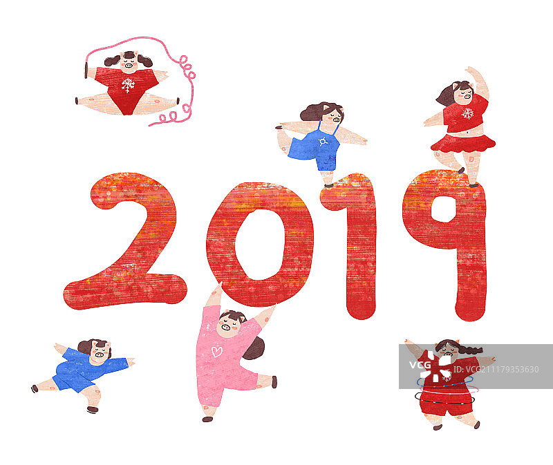 2019猪年大吉图片素材