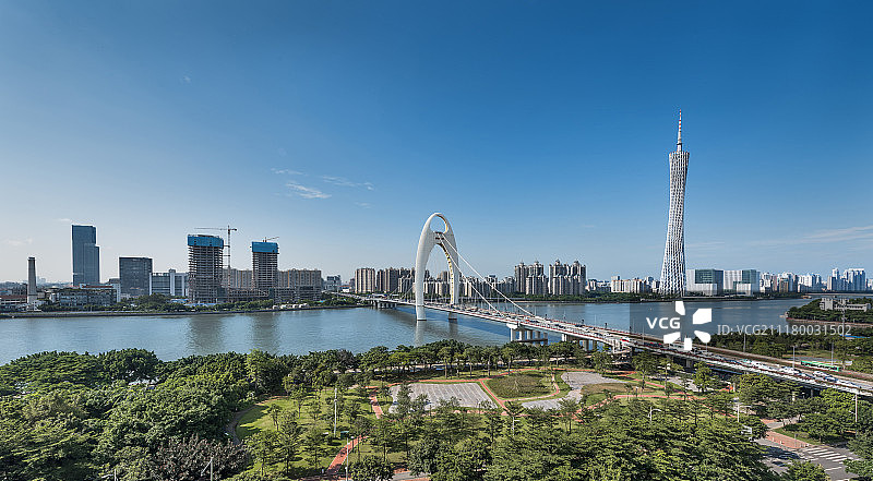 广州城市风光图片素材