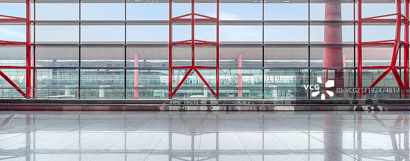 首都国际机场T3航站楼 候机厅 室内大厅图片素材