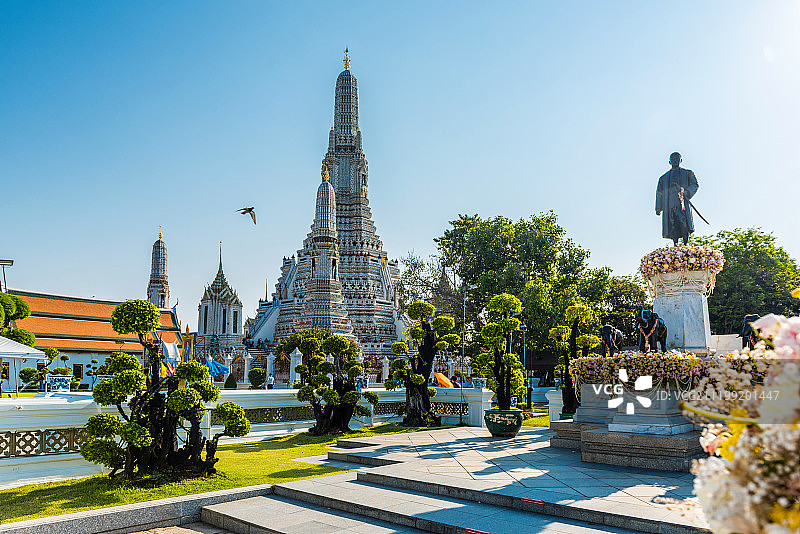 泰国曼谷郑王庙图片素材