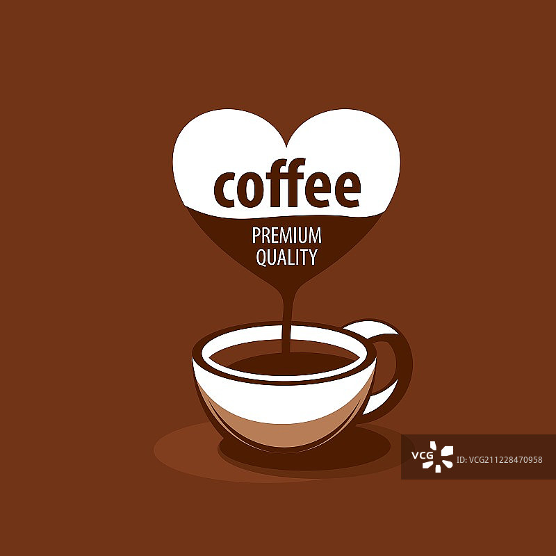 咖啡矢量标志图片素材