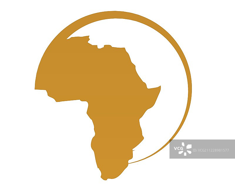非洲地图图片素材