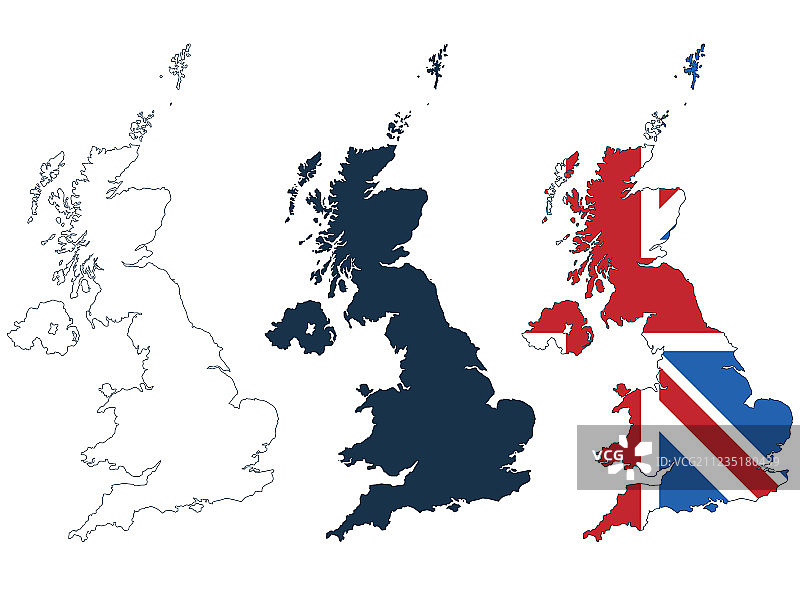 英国地图轮廓图简笔画图片