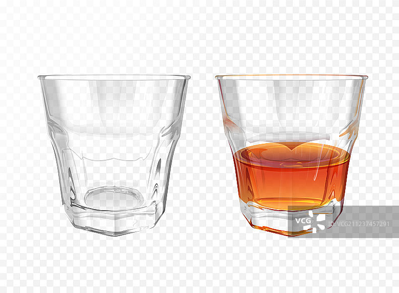 威士忌玻璃现实图片素材