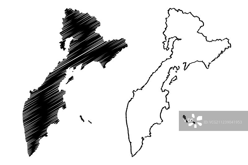 堪察加半岛krai地图图片素材