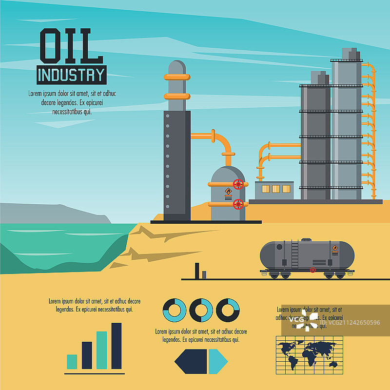 石油行业信息图片素材