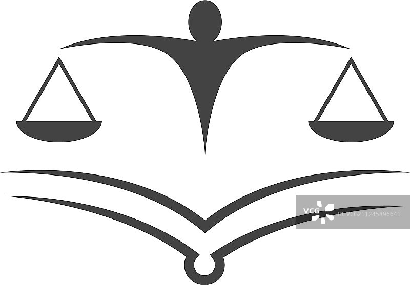 正义法标志模板图片素材