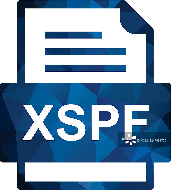 XSPF文件文档图标图片素材