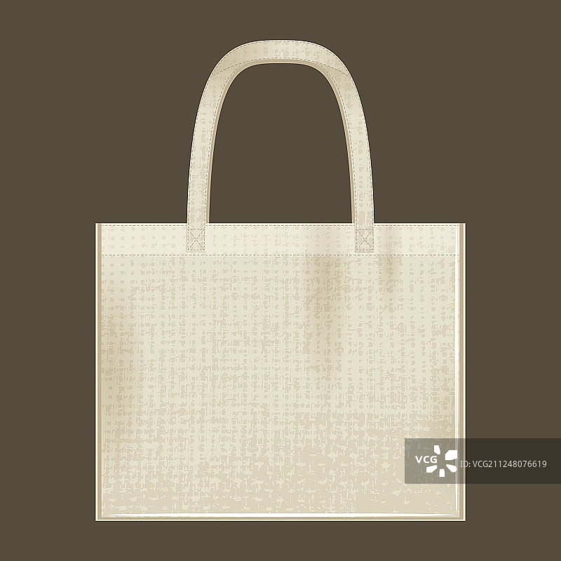 帆布棉纺织品环保袋自然颜色图片素材