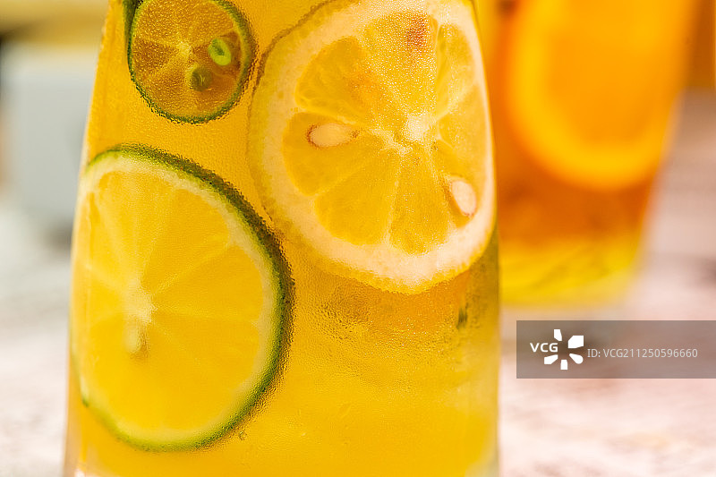 柠檬橙汁图片素材