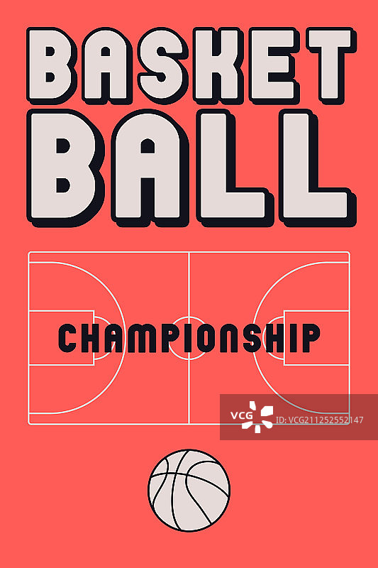 篮球锦标赛的海报图片素材