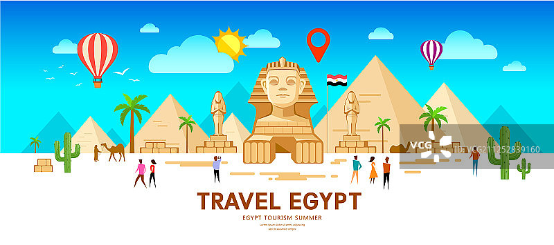 埃及人传传式金字塔旅游图片素材