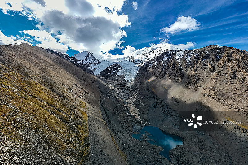 西藏冰川风光图片素材