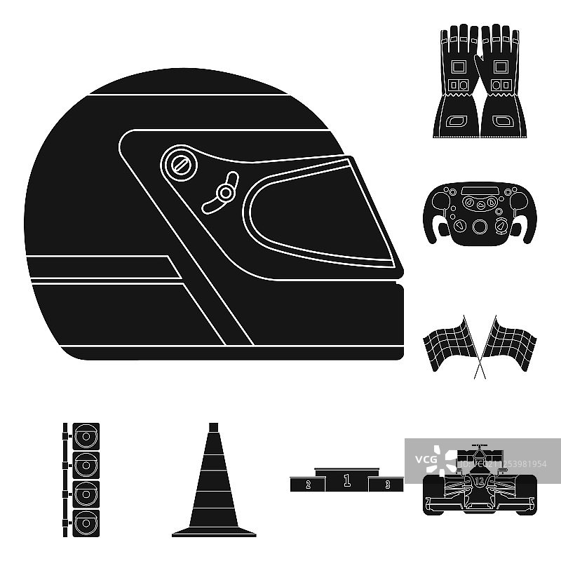 汽车和拉力赛标志图片素材