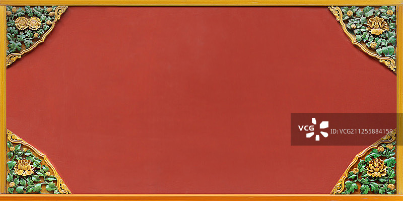 紫禁城宫门外红墙图片素材