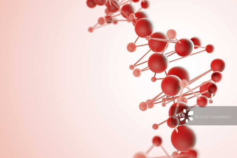 DNA 分子结构模型三维图形图片素材