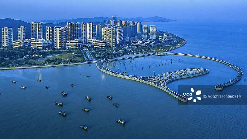 珠海高新区游艇码头图片素材