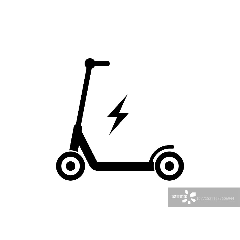 电动滑板车图标设计简单图片素材