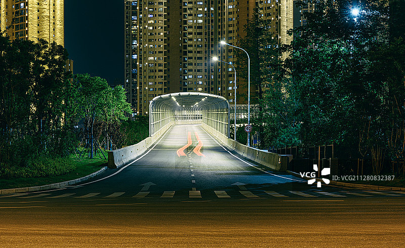 城市立交桥上桥隧道图片素材