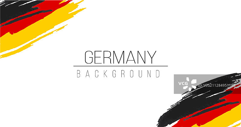 德国国旗刷风格的背景与条纹图片素材