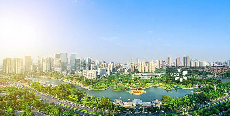 广东佛山南海金融高新区城市风光图片素材