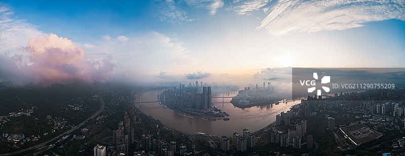重庆城市风光全景图图片素材