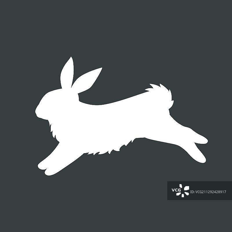 兔子宠物剪影兔子可爱的兔子在图片素材