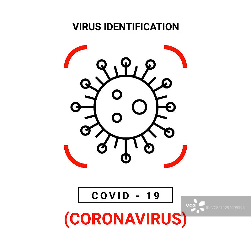冠状病毒横幅模板图片素材