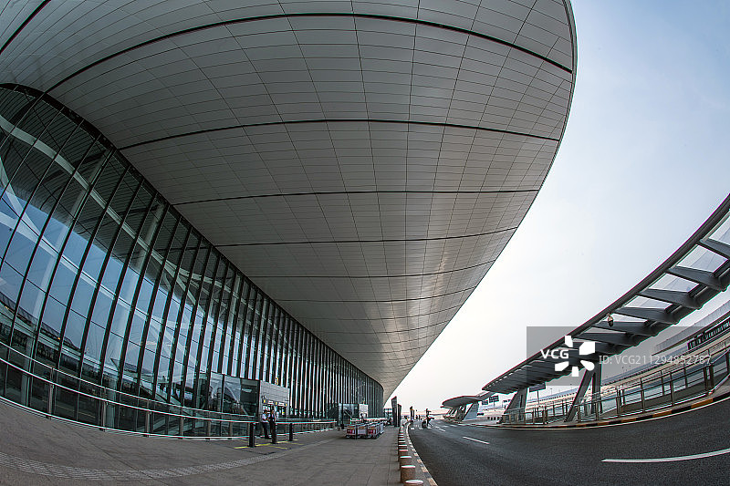 北京大兴国际机场局部建筑图片素材