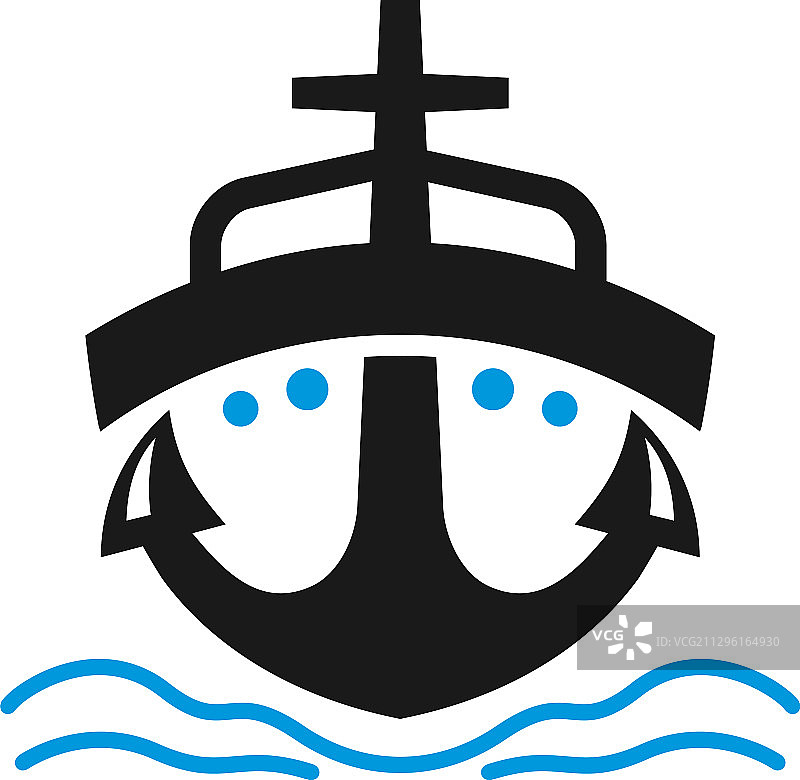 海船运输标志图片素材