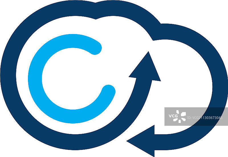 云技术logo模板图片素材