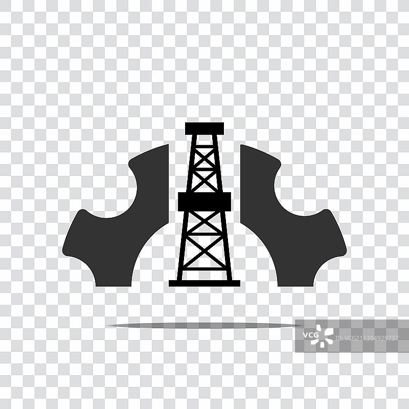 石油钻探公司标志图片素材