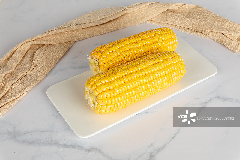 金黄甜玉米蔬菜静物图图片素材