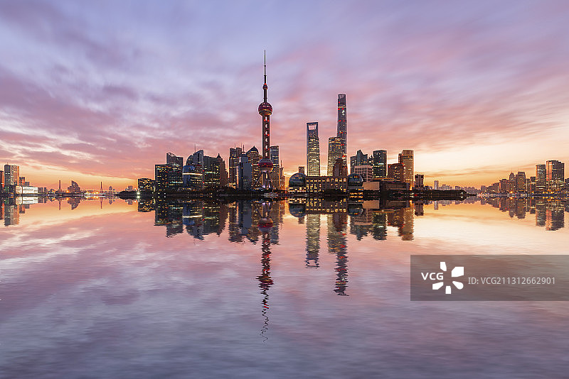 上海浦东现代城市建筑景观图片素材